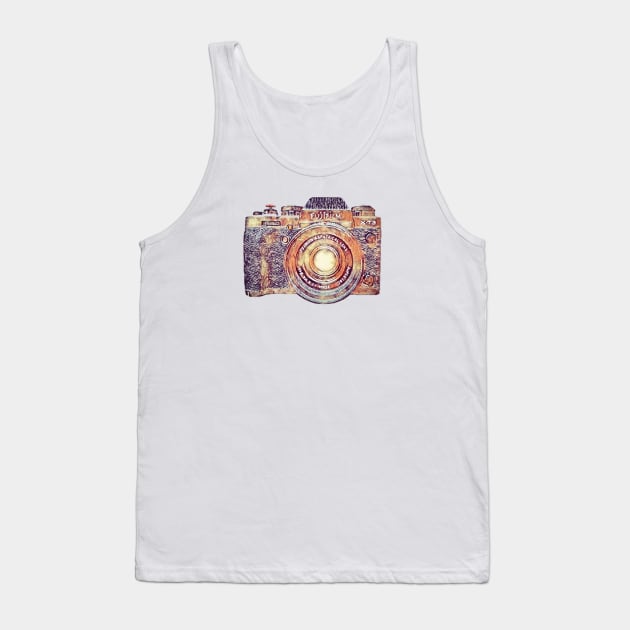 Fujifilm X-T3 Digital art (faded) Tank Top by Tdjacks1